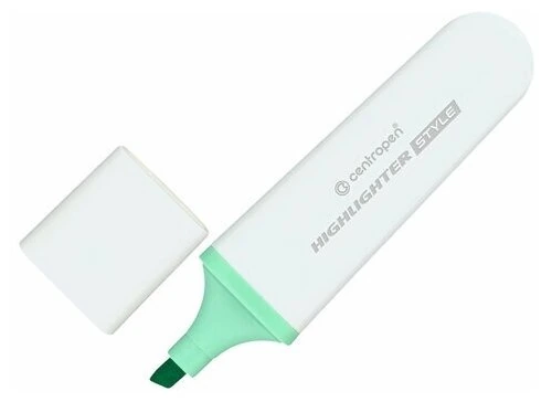 Маркер текстов. CENTROPEN STYLE 1-4,6 мм скошенный зеленый / 10
