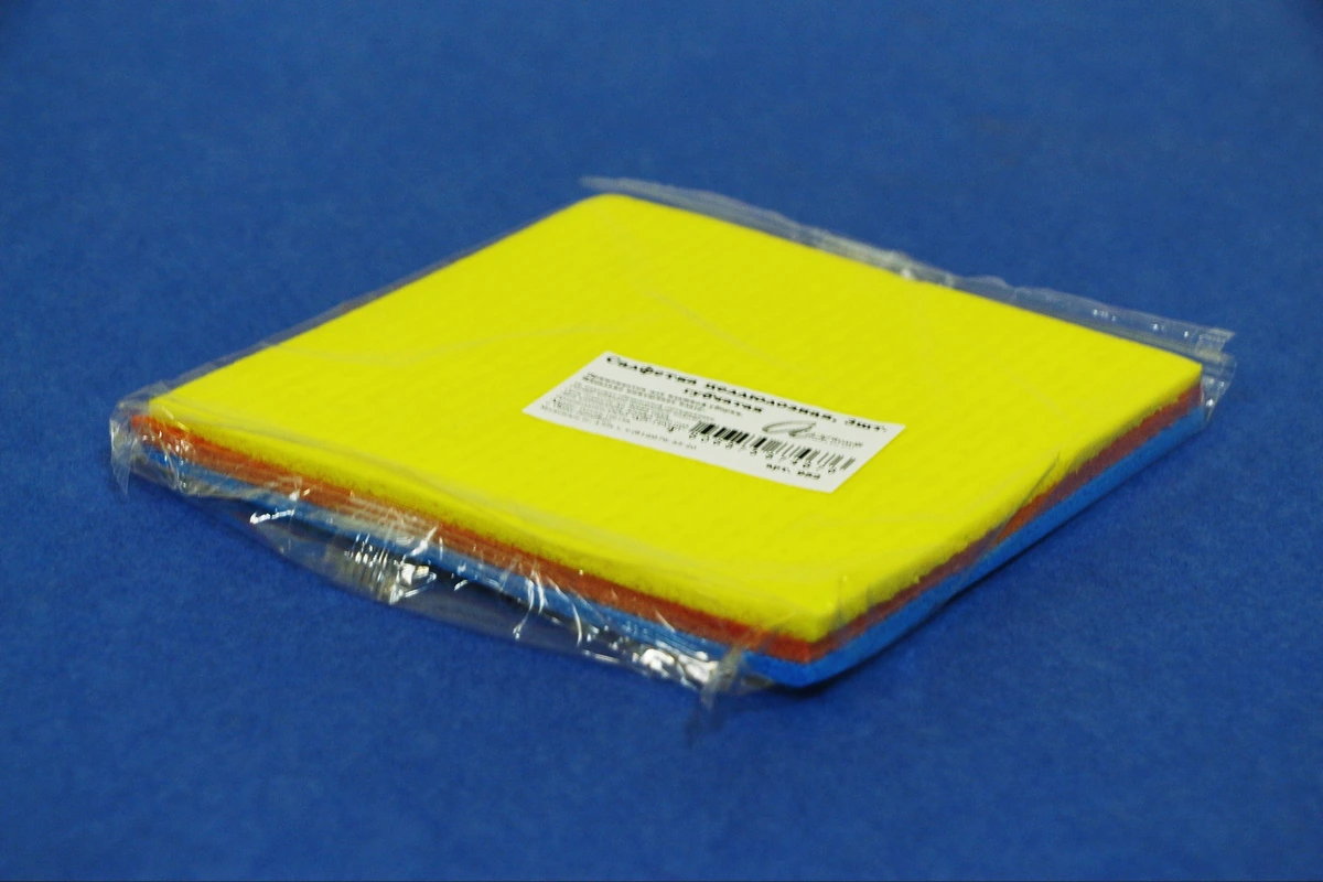 Салфетки целлюлозные для стола (3 шт)