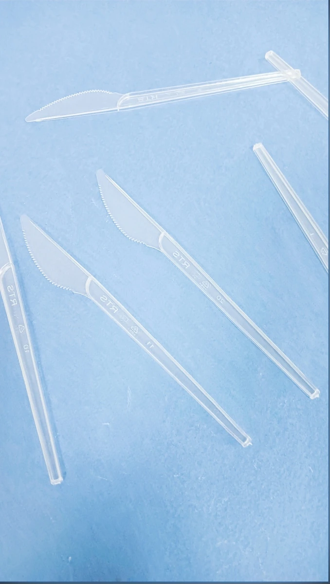 Нож Эко прозрачный (100 шт) / 2000