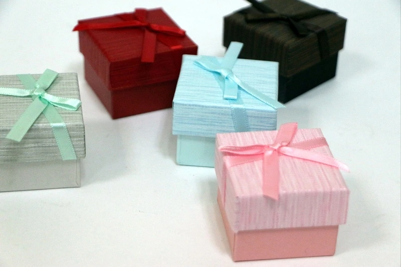 Коробка ювелир. 5*5*3,5 24шт/уп