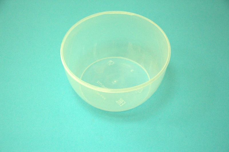 Банка плошка 360 мл (D=111 мм) прозрачная с крышкой ПП БСВ / 20 / 400