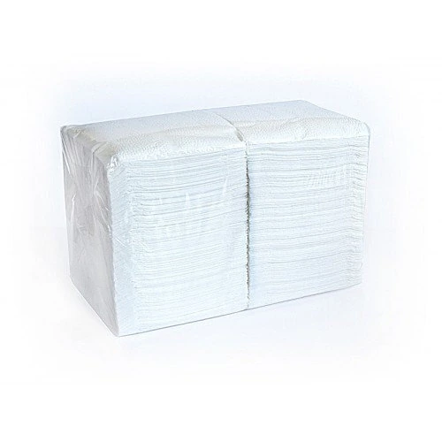 Салфетка 24х24 "БигПак" (400 шт) 1-сл белая / 15