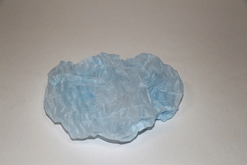 Шапочка-берет Шарлотта нетк. синяя 100 шт. (10 %)/10 