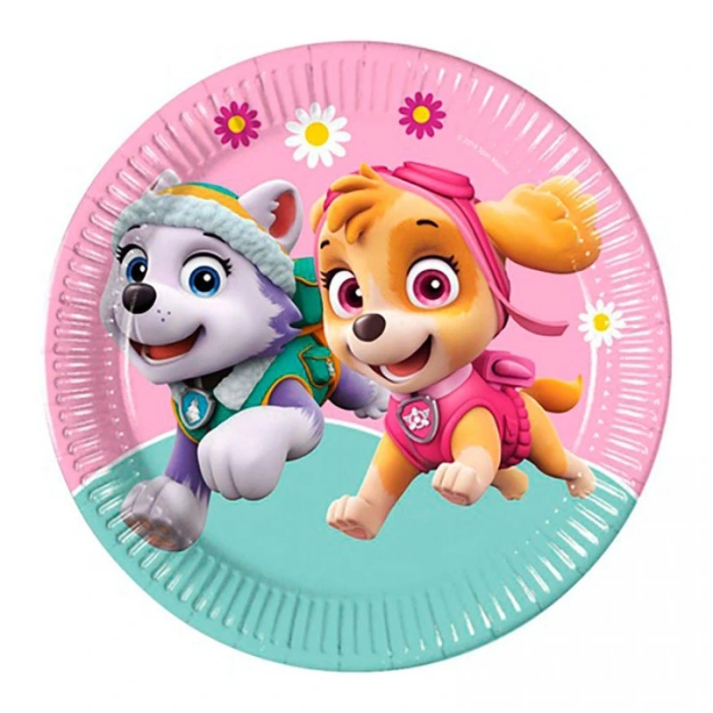 Тарелка Щенячий Патруль 23см8шт/Р