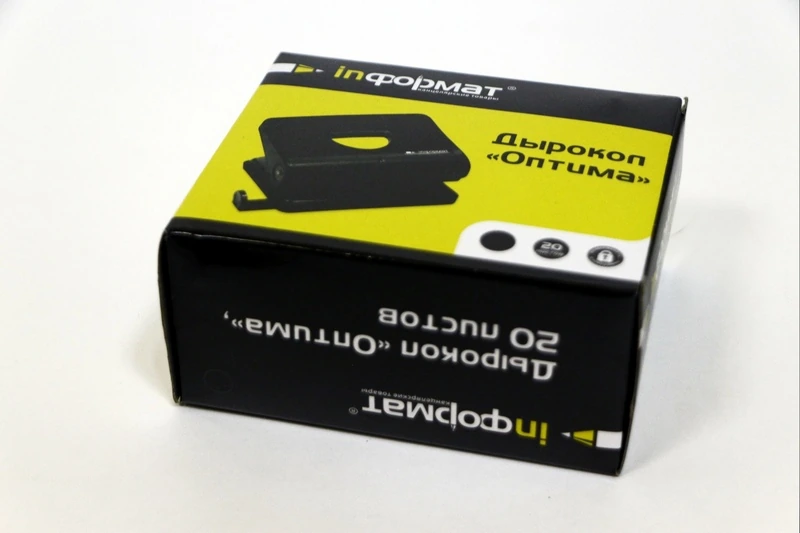 Дырокол inФОРМАТ 20 л. комбинированный