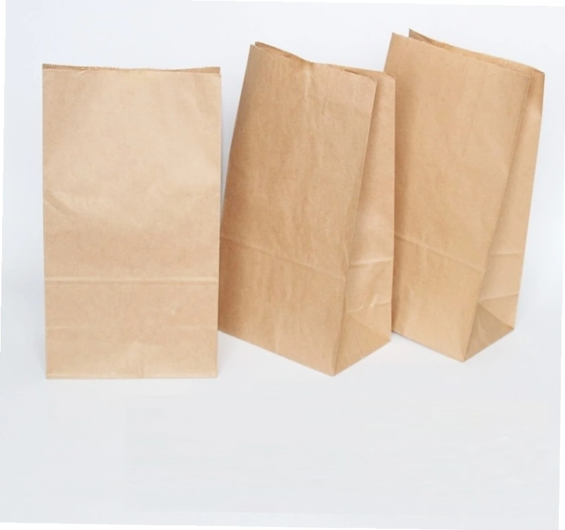 Пакет бумажный 80х50х170 крафт 70 г/м2 /100/ 600