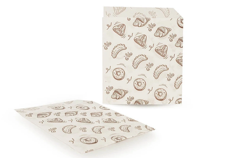 Пакет бумажный Выпечка 175х140 коричневый AVIORA / 100 / 3500