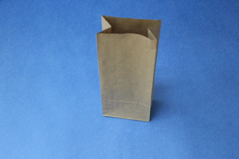 Пакет бумажный 80х45х185 ЭДП 40 г/м2 /100/ 5000