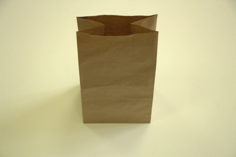 Пакет бумажный 140х95х305 крафт 70 г/м2 /50/ 650