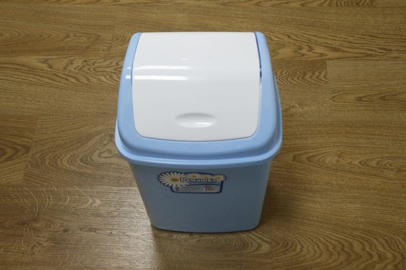 Контейнер д/мусора 10 л ЭП Ромашка арт.057 (20128) / 18