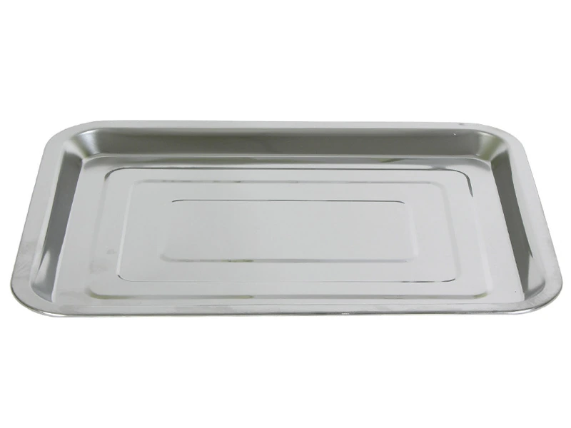 Поднос нерж. 35х45 см МОК-461 (19818)/24