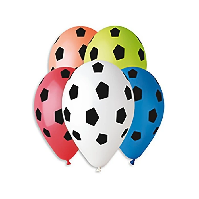 Шелкография 12"  паст Мячи футб стилиз/Ит