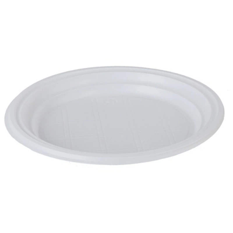 Тарелка пластиковая Д 165 десерт ПС СТ А / 100 / 2400