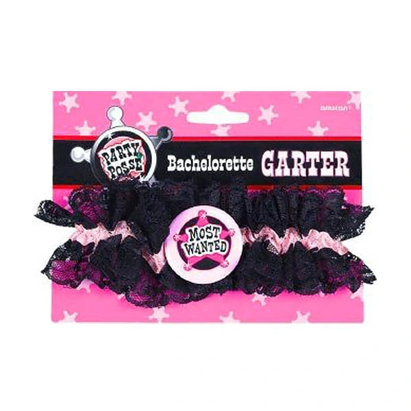 Подвязка Девичник со звездой шерифа/А