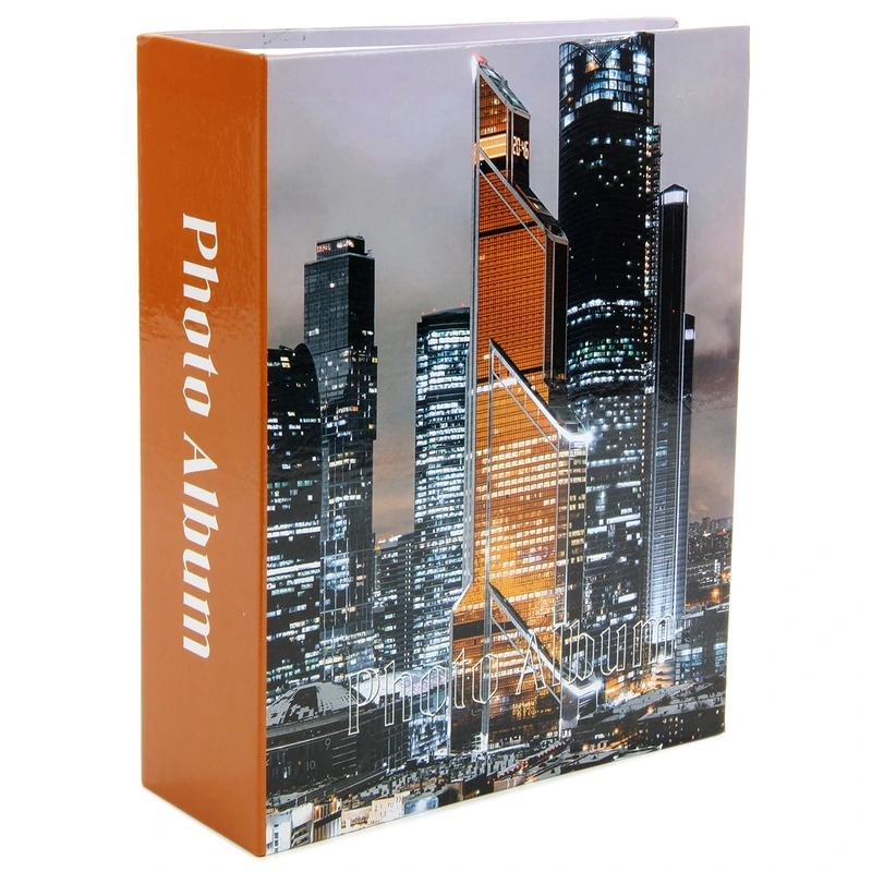 Фотоальбом 304ф 10X15см, ПП карм., 2ф на ст