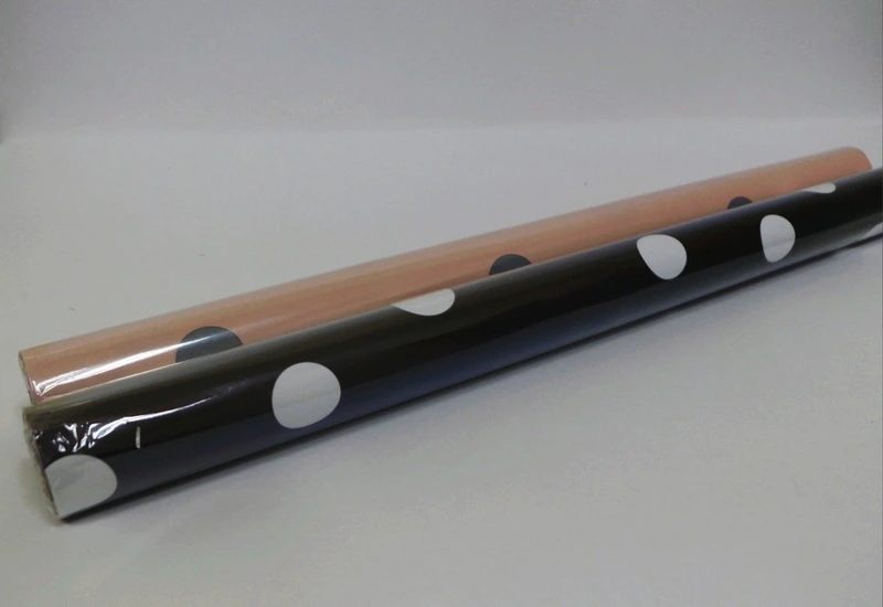 Пленка матовая 58смх10м горох