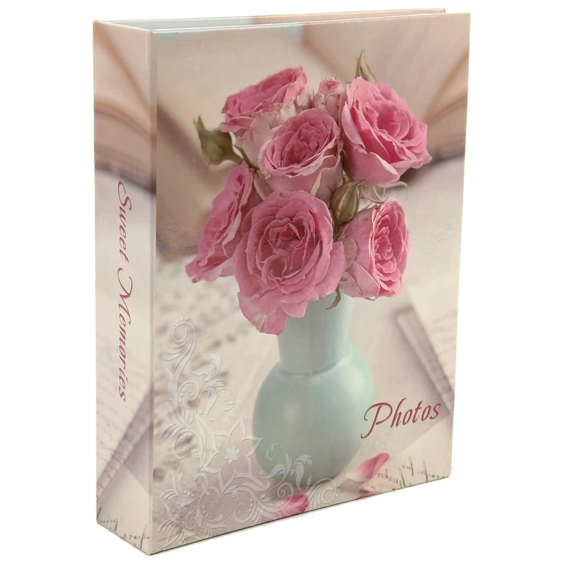 Фотоальбом 200ф 10X15см, ПП карм., Delicate flowers