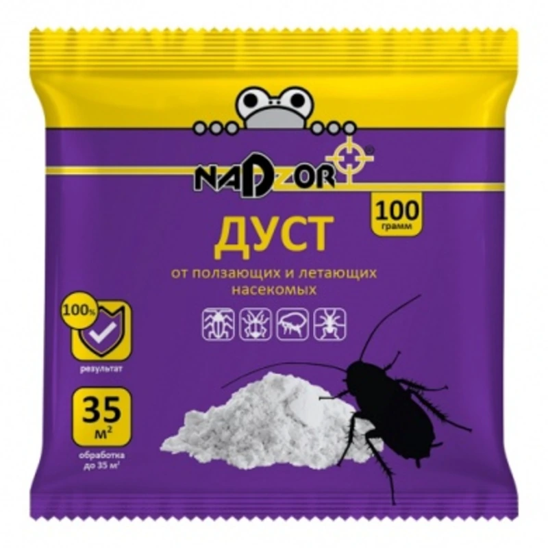 Дуст от полз. насекомых 100 гр. Nadzor /50