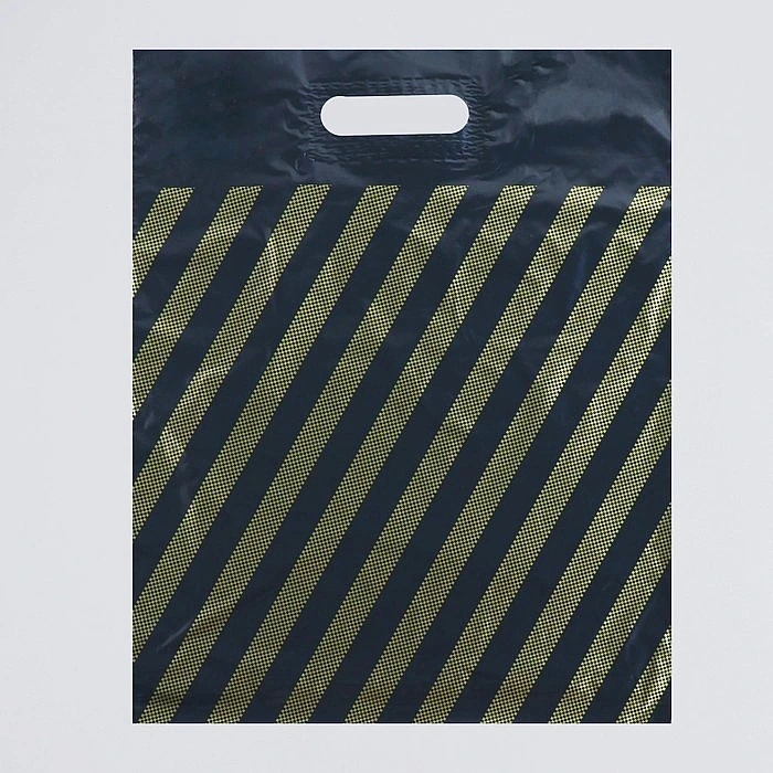 Пакет с выруб. ручкой 40х48 (45) "Полоса" Арт (ВУР37538) / 50 / 600