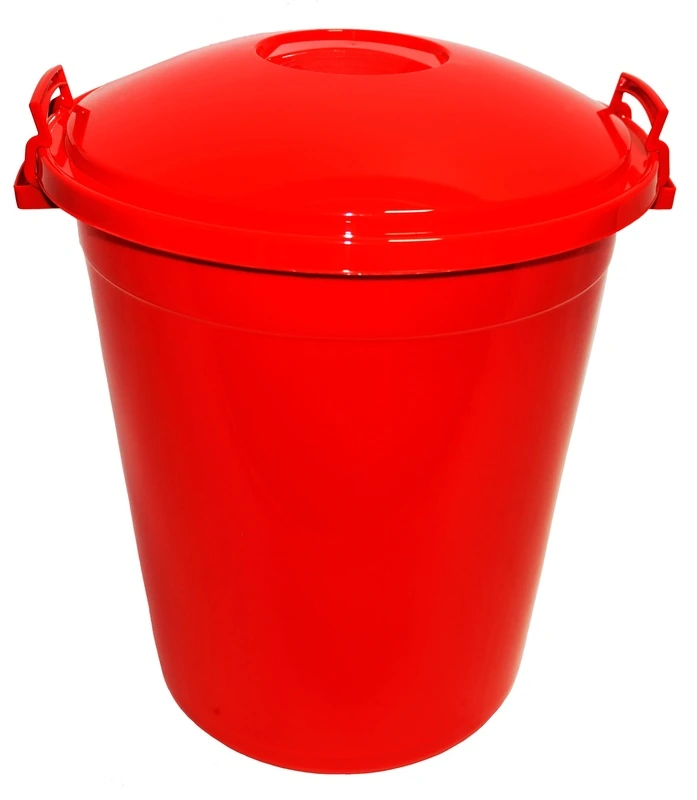 Бак пластик "Антей" 70 л ЭП (арт 254) крышка с 2-мя зажимами (18318) / 10