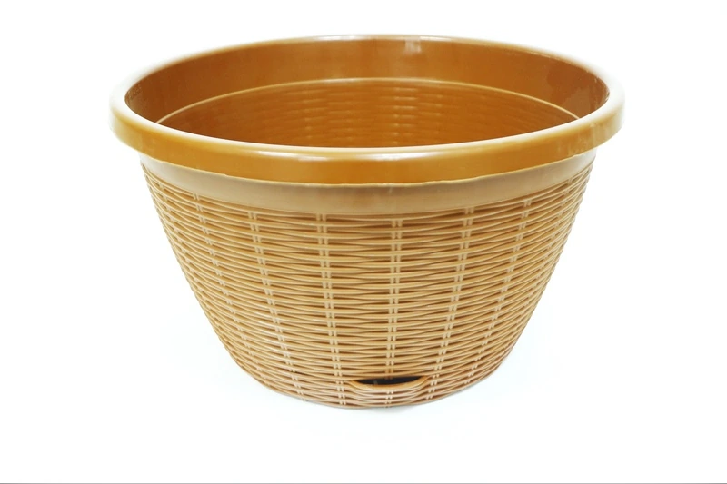 Кашпо-горшок подвесное 4,5 л. с поддоном, с прик. поливом