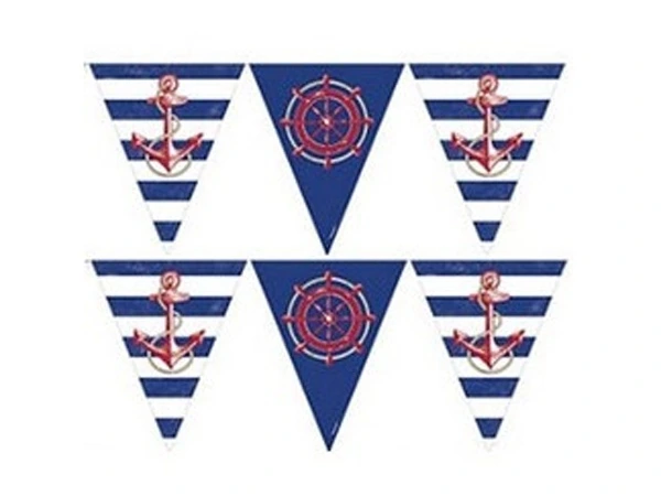Гирлянда-вымпел Морская 360см/А