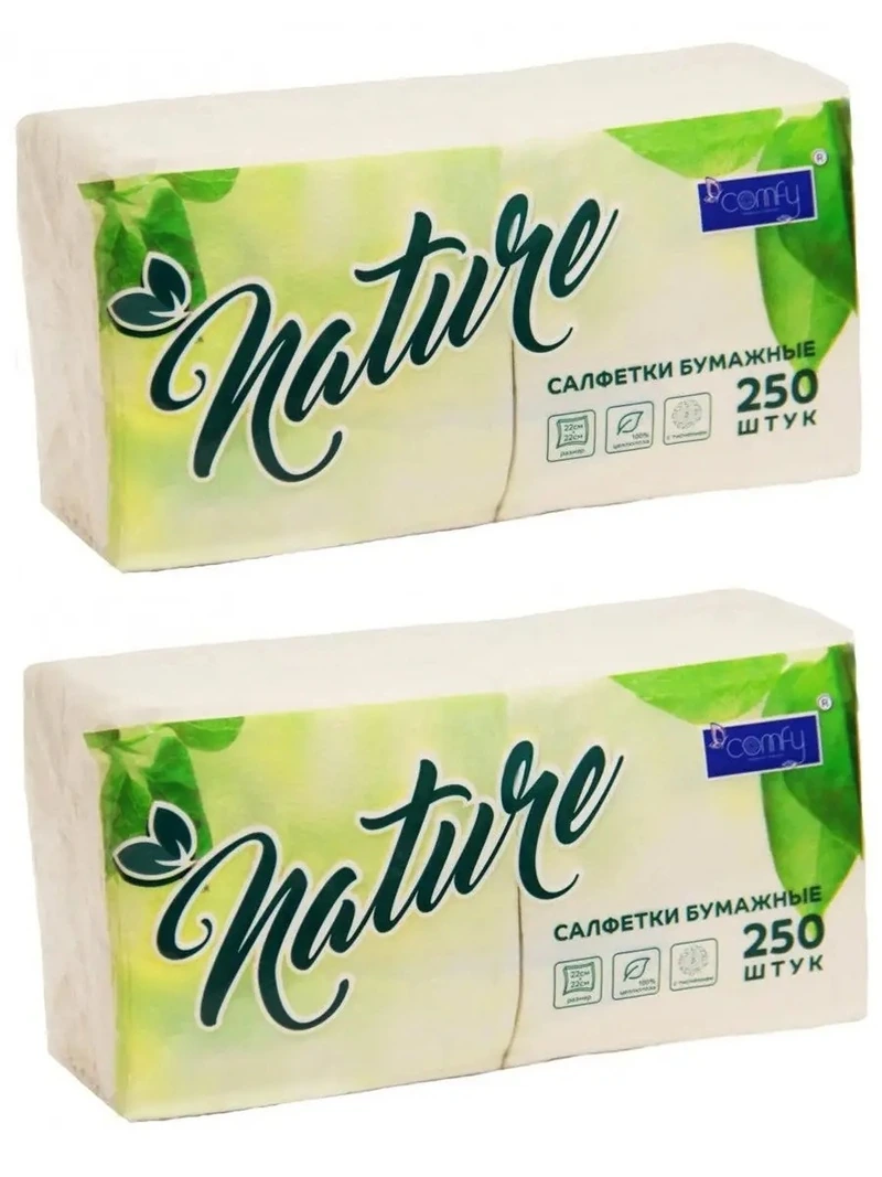Салфетка "Comfy Nature" (250 шт) / 20