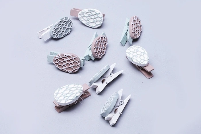 Прищепка  9шт. Яйцо  3,5х2,5см