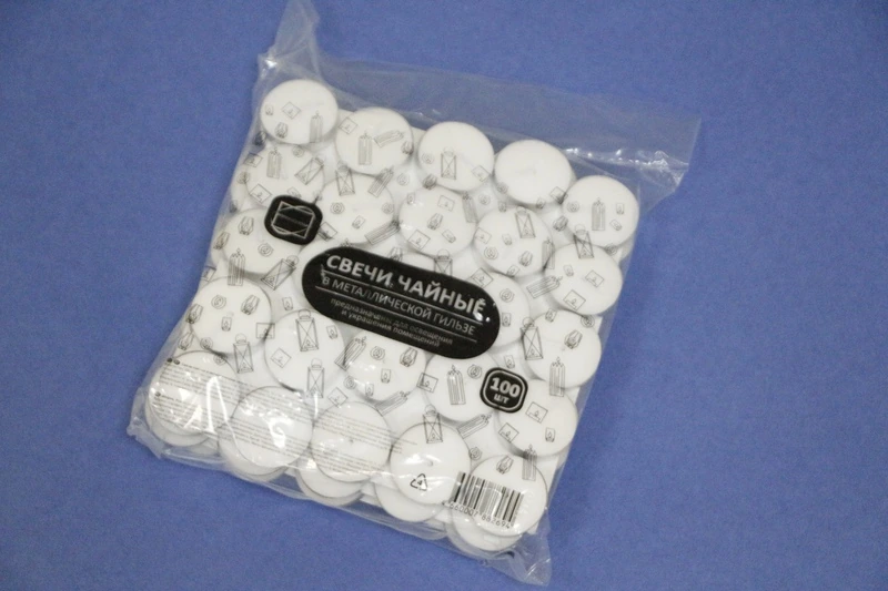 Свечи чайные (100 шт) КП / 1000