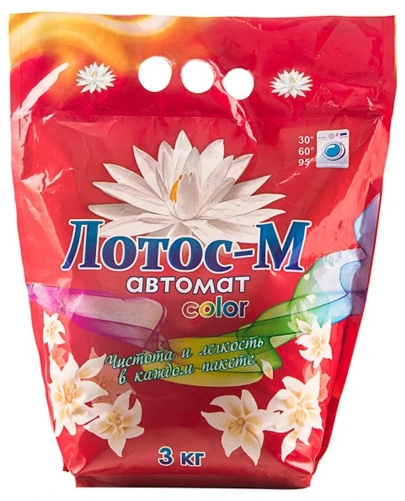 Лотос-М стиральный порошок 3 кг автомат