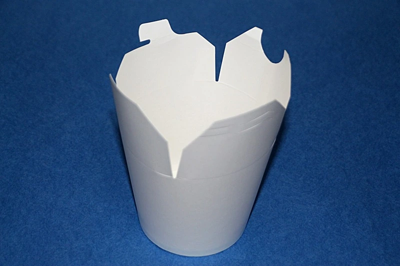 Контейнер бумажный China Pack 750 мл белый / 50 / 500