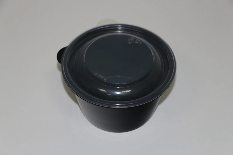 К-144 Контейнер 500 мл черный СТ (144х59 мм) // 300