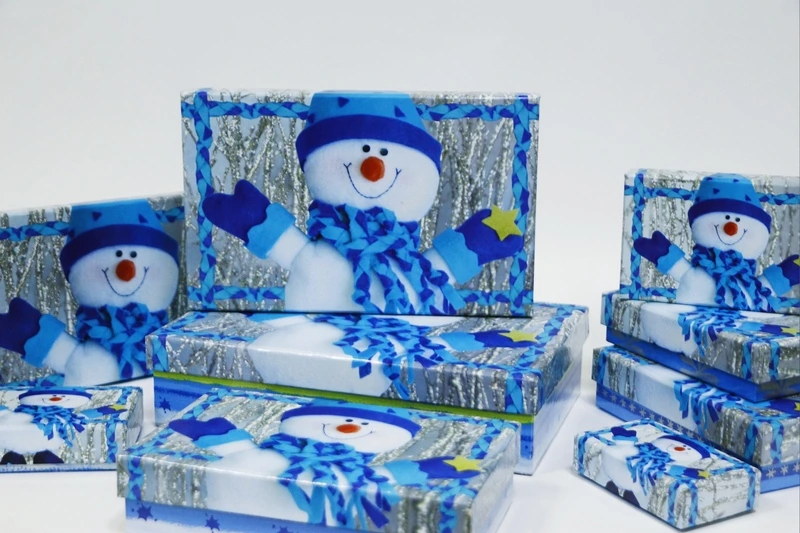 973-973 Комплект коробок "Cнеговик"