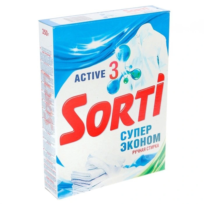 Sorti стиральный порошок 350 г ручной / 24