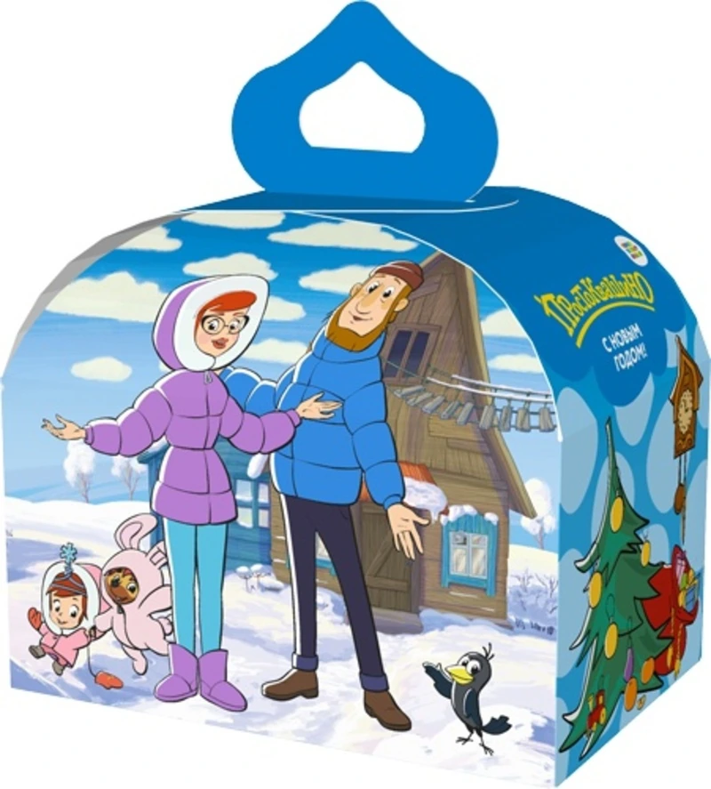 Коробка Сундучок "Простоквашино" 1000 гр.