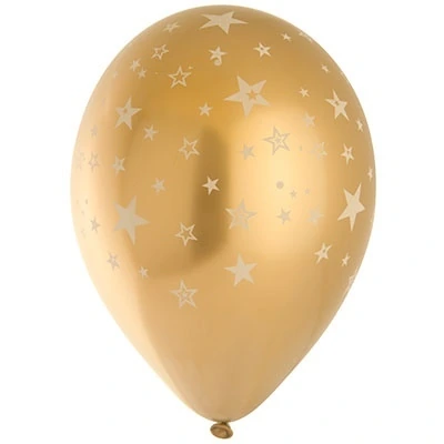 Шелкография 14" хром  Gold Звезды/Ит