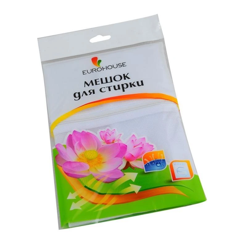 5886 Мешок для стирки 30х40 см белый/240 