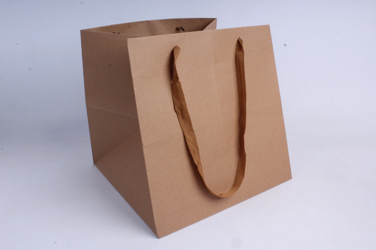 Сумка крафт 30*30*30 12шт/уп 