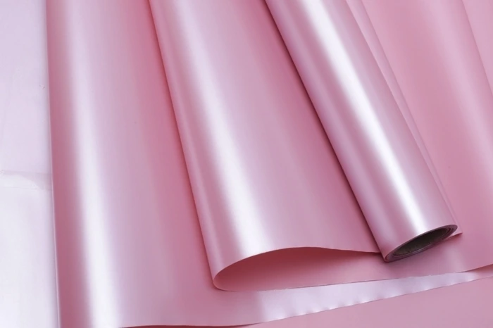 Пленка матовая 58см х 10м пастель глянец в ассорт.