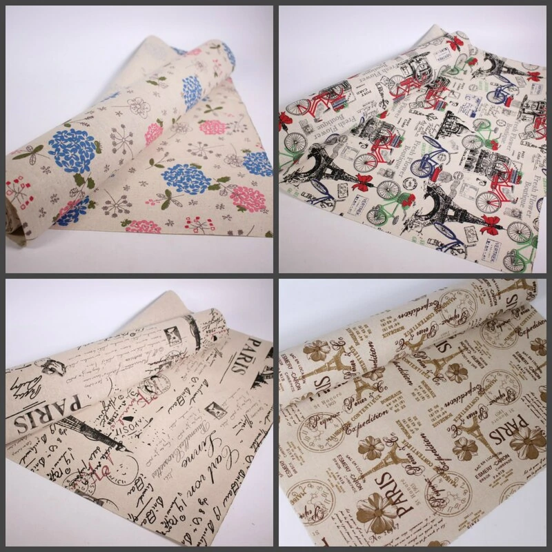 Лен в рулоне 50см*6 ярд. с рис.