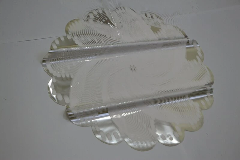 Пакет для цветов "Салфетка" белая