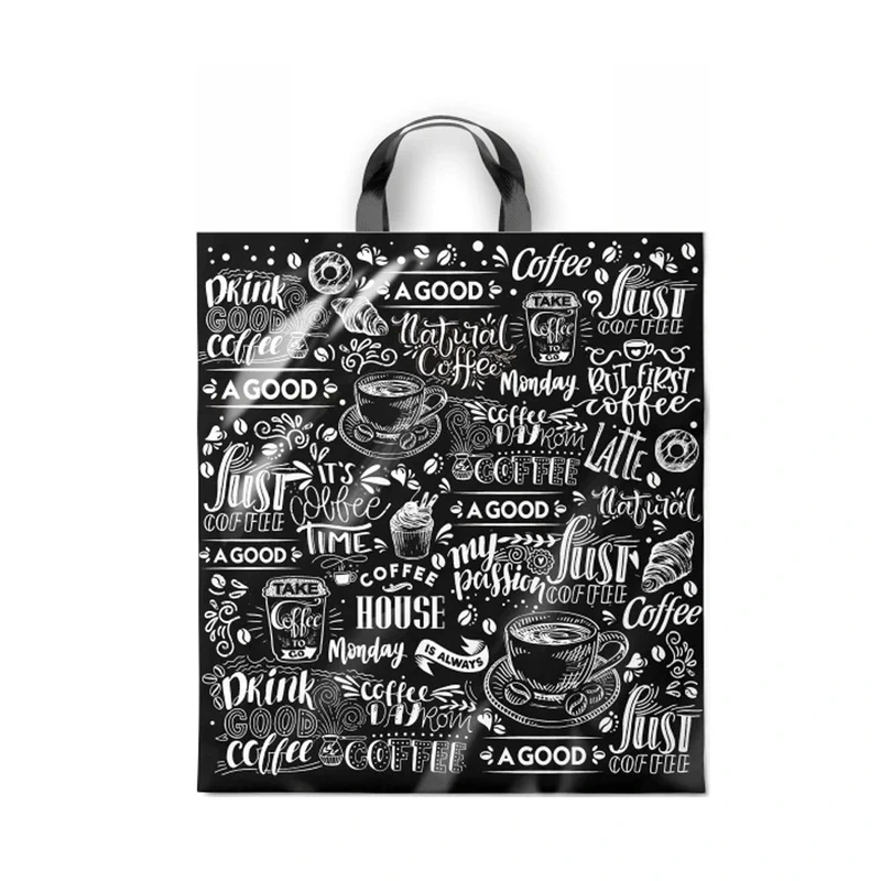 Пакет ПНД с петлев. руч. 38х42 "Мокка" ИП / 25 / 500