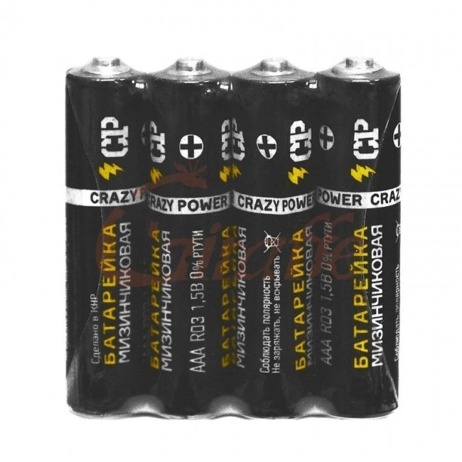 Батарейка CRAZYPOWER R03/316 (ААА) /60