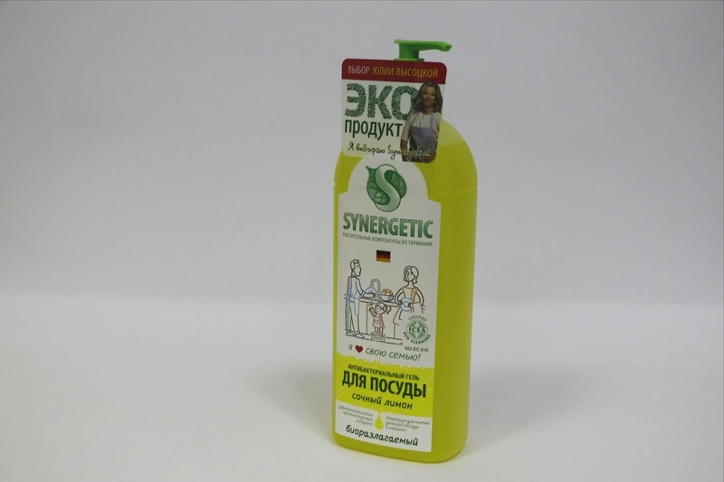 СИНЕРГЕТИК для посуды 1 л (флиптоп/дозатор) / 15