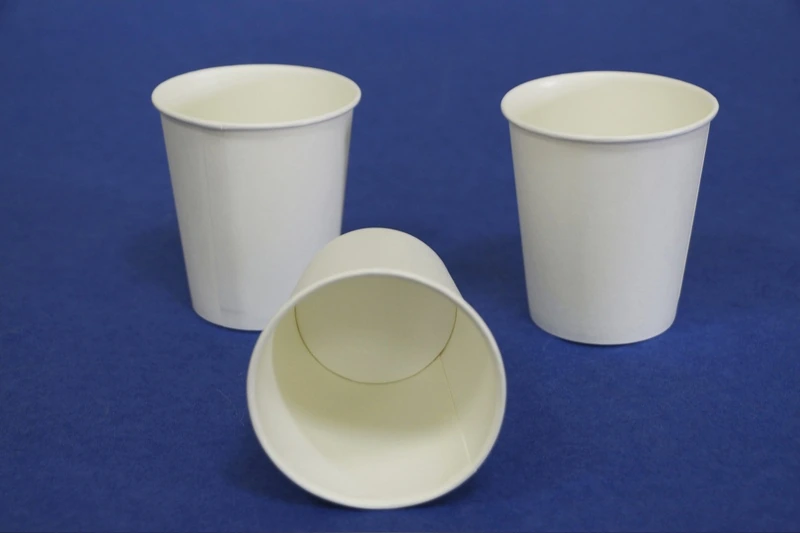 Стакан бумажный 180 мл для гор. напит. белый/100/1000