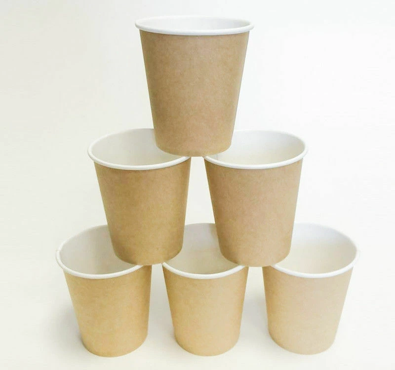 Стакан бумажный 400/473 мл для горячих напитков Крафт Huhtamaki / 50 / 1000