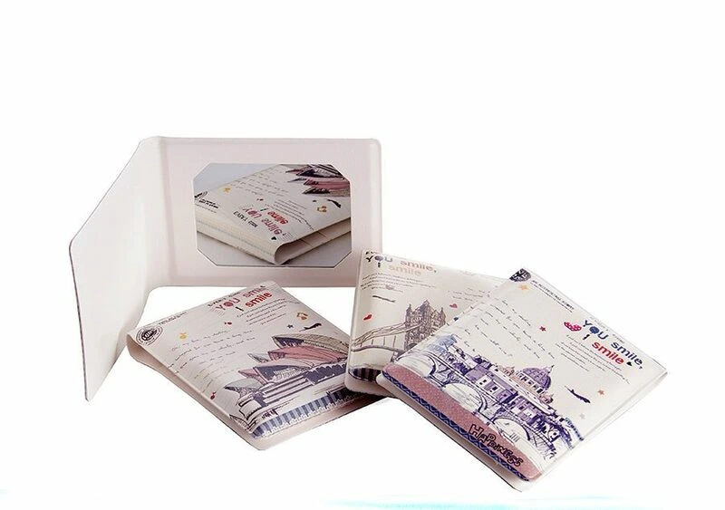 61607 Зеркало карманное 8*11см МИКС