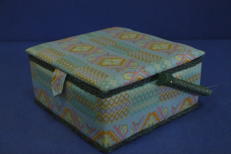 80849 Шкатулка для рукоделия "Сундучок" 20*20*11м