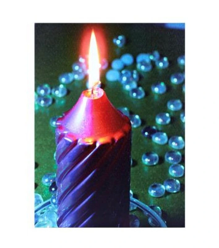 12167 Картина "Свеча", с подсветкой, 30х40 см
