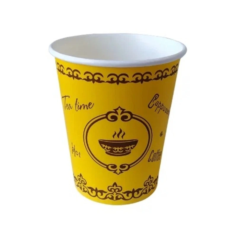 Стакан бумажный 250 мл для горячих напитков ВОСТОК / 50 / 1000